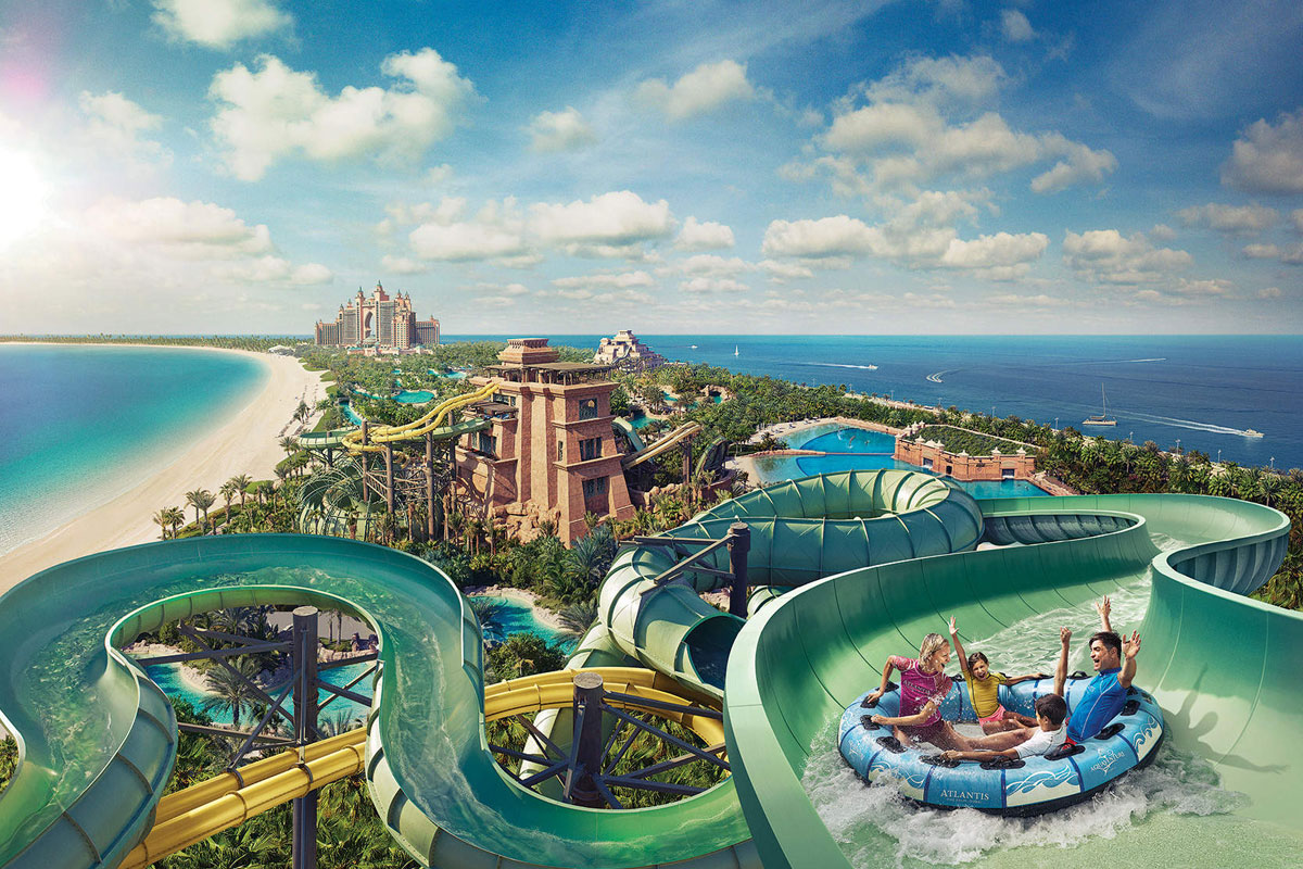 aquaventure waterpark Dubai